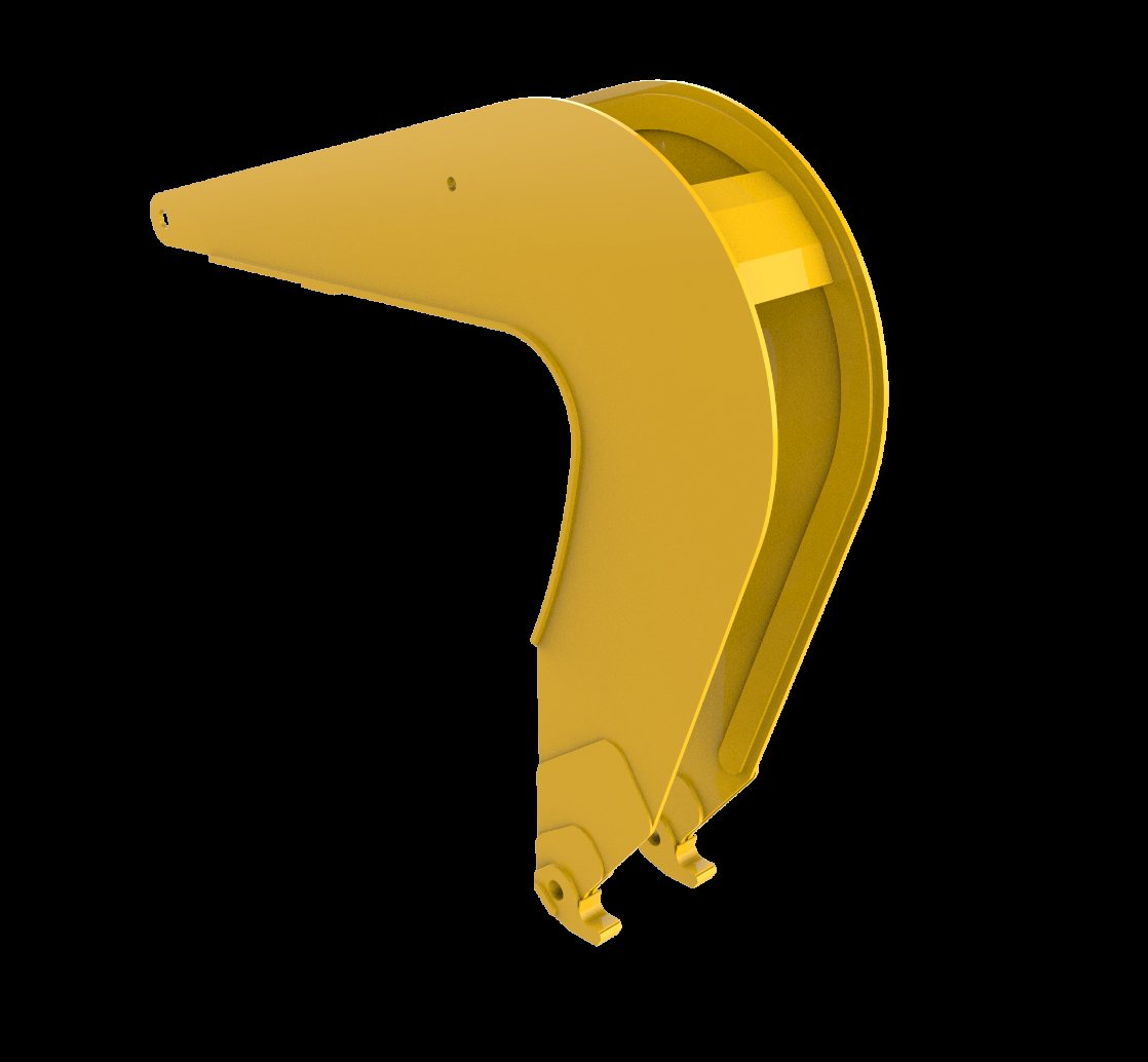 Modelo CAD del labio y los porta-pad del talón