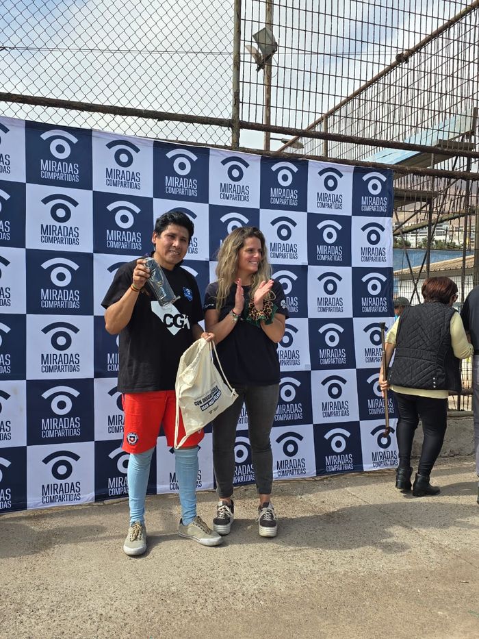 Premiación del torneo junto a la Fundación Miradas Compartidas